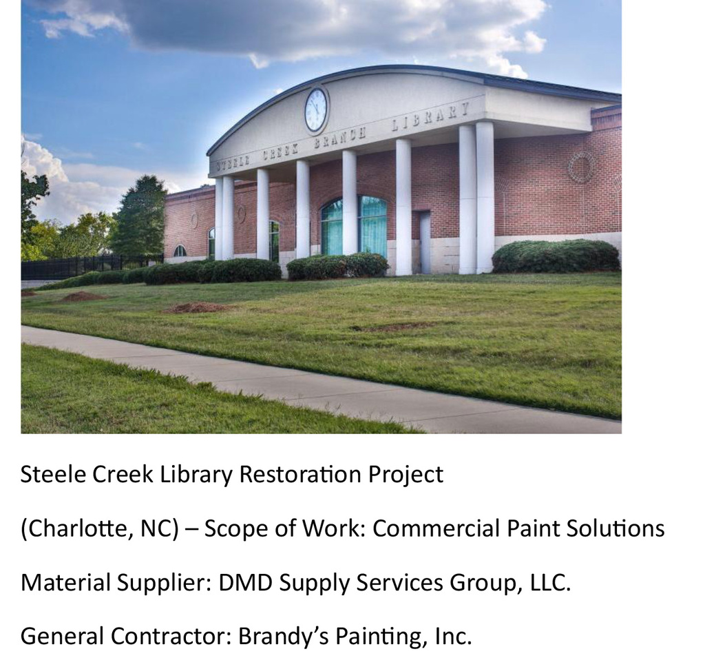 Steele Creek Library Restoration Project
